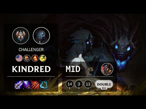 Kindred Mid vs Twisted Fate - NA Challenger Patch 10.12