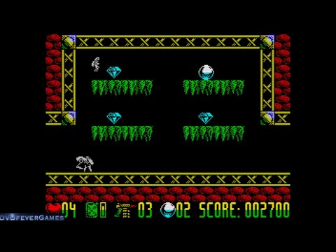 Lava 16K (2021 version) - *NEW* ZX Spectrum 16K 2021 game from Zosya! - DVDfeverGames
