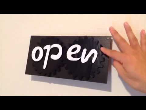 Open and Close Sign Board by UncleDa - Thingiverse