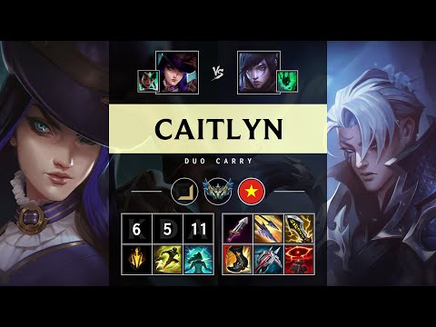 Caitlyn ADC vs Aphelios - VN Challenger Patch 25.19