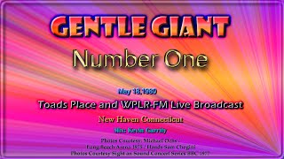 Gentle Giant -  Number One  - live Toads Place May 1980