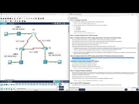 2.2.13 Packet Tracer Point-to-Point Single-Area OSPFv2