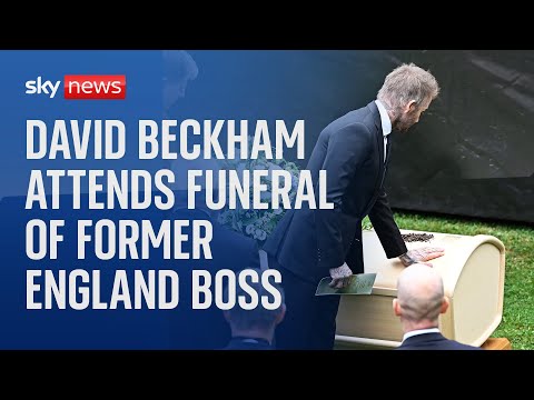 Sven-Goran Eriksson funeral: David Beckham among guests to say goodbye to former England boss