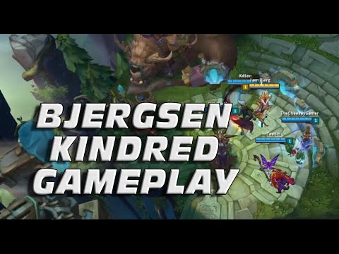 Bjergsen duo WildTurtle - Kindred vs Twisted Fate Mid Lane - League of Legends