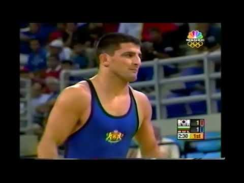 Men Greco-Roman 60kg Olympics semi final Jung Ji-hyun (KOR) Armen Nazaryan (BUL)