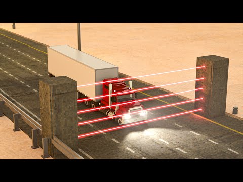 Trucks & Cars vs Laser Wall 3 | Teardown