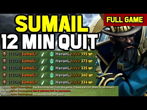 OMG! Sumail makes This Necrophos RAGE QUIT within 12 minutes - EPIC MID OWNAGE