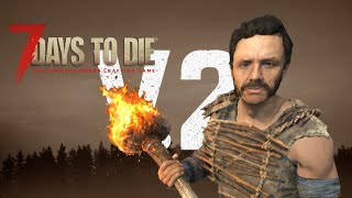 【7Days to Die V.2.5】高火力スレッジハンマーで挑む！64体湧き無限フェラルホード＜7日目＞#07（7DTD、ブラッドムーンホード）