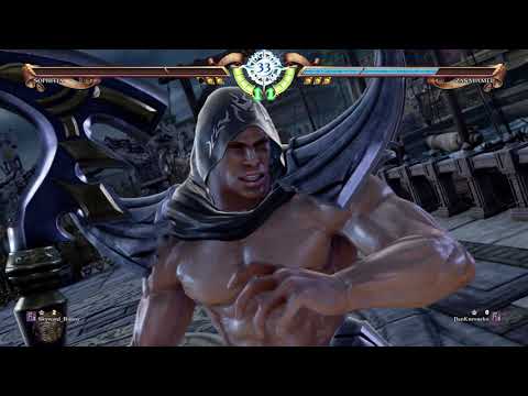 SoulCalibur VI Network Test Beta Day 2 - Skyward_Bunny (Sophitia) Vs DanKuroneko (Zasalamel)