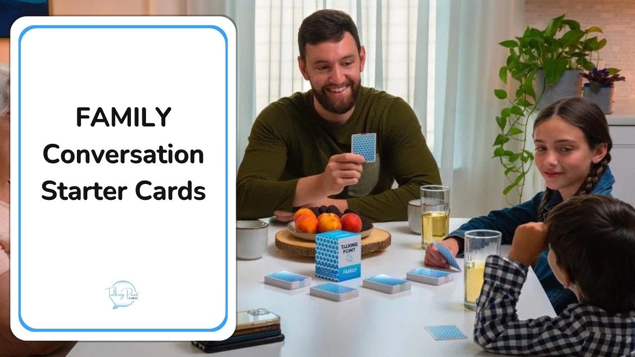 Family Conversation Starter Cards - Talking Point Cards