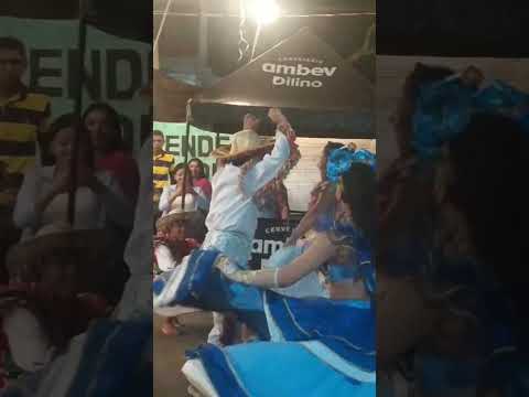 A primeira Dama de Tutóia MA dançando carimbo #diaadia