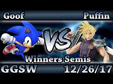 GGSW 64 - Goof (Sonic) Vs. Puffin (Cloud) Smash Wii U Winners Semis - Smash