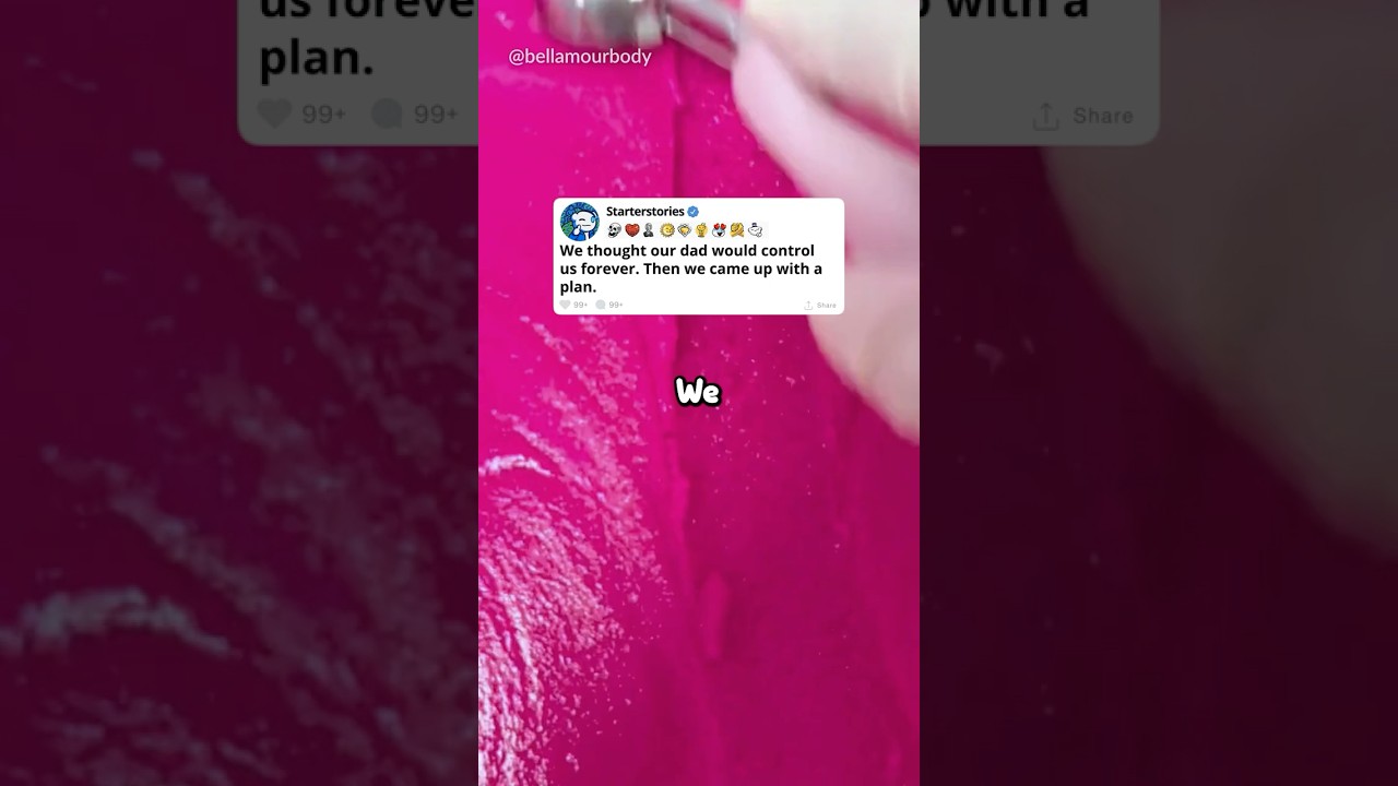 We thought our dad would control us forever. Then we came up with a plan.