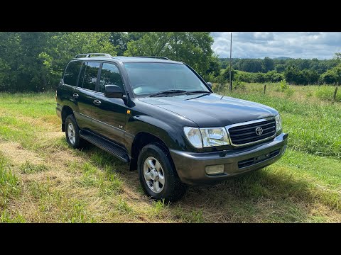 Thumbnail for 1999 Toyota Land Cruiser 100 Series Amazon Turbo Diesel start up, walk around and short drive by Toyota Land Cruiser, Toyota, Toyota bZ series, Toyota Tj Cruiser, Toyota FJ Cruiser, Toyota Land Cruiser Se