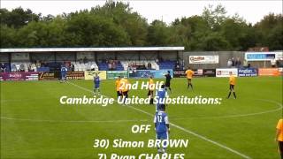 preview picture of video 'Bishop's Stortford 1 - 4 Cambridge United, PSF 6th August 2011'