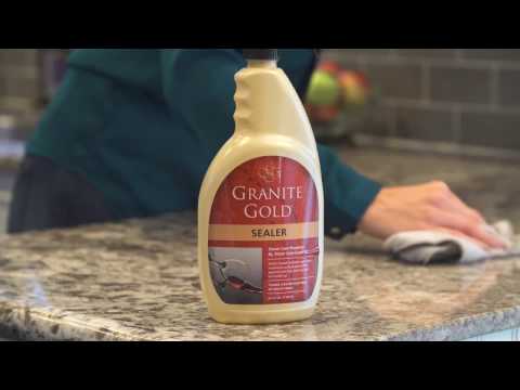 How to Seal Granite Countertops and Other Natural Stone