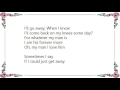 Dee Dee Bridgewater - Mon Homme My Man Lyrics