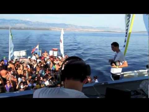 LVCA/Sabotage Soundsystem @ Pow Wow Boat Party - Pag Island, Croatia [August 2012]