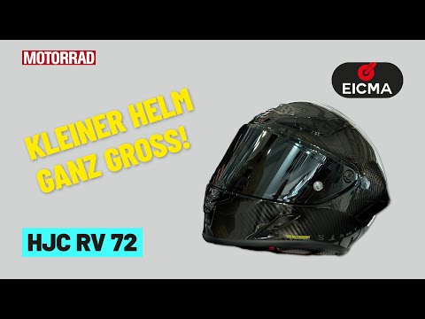HJC Neuheiten 2025 auf der Eicma: RV-72 Carbon, RV1V2 & mehr – Sport-Touring und Racing Helme