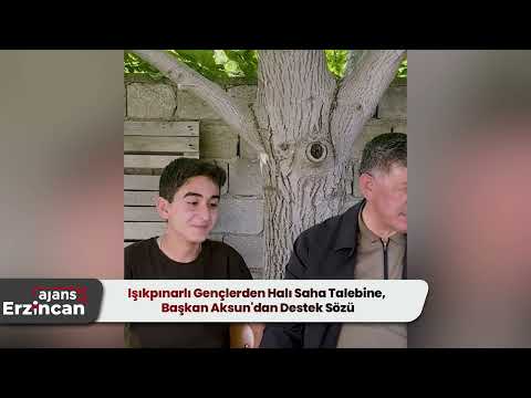 Işıkpınarlı Gençlerden Halı Saha Talebine, Başkan Aksun'dan Destek Sözü