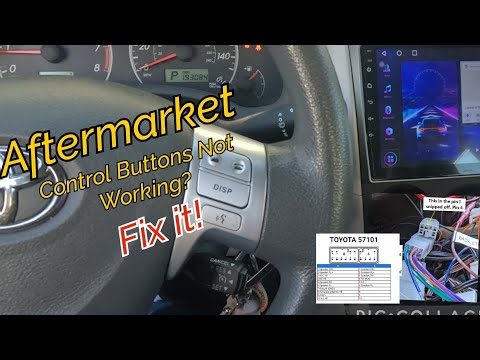 Aftermarket Steering Wheel Controls Issues | Toyota Corolla Steering Wheel Controls