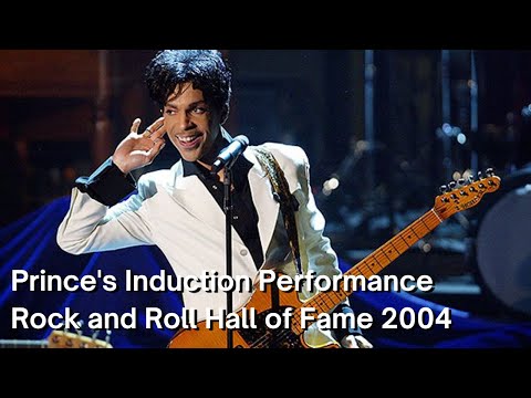 Prince's Epic Induction Performance at the Rock and Roll Hall of Fame 2004 (pro footage)