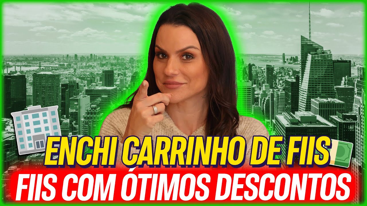 ENCHI MEU CARRINHO DE FUNDOS IMOBILIÁRIOS EM SETEMBRO!
