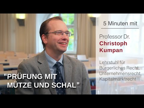 5 Minuten mit: Prof. Christoph Kumpan