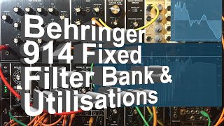 Video thumbnail for Behringer 914 Fixed Filter Bank Proper Demo and Utilisations by Zvook