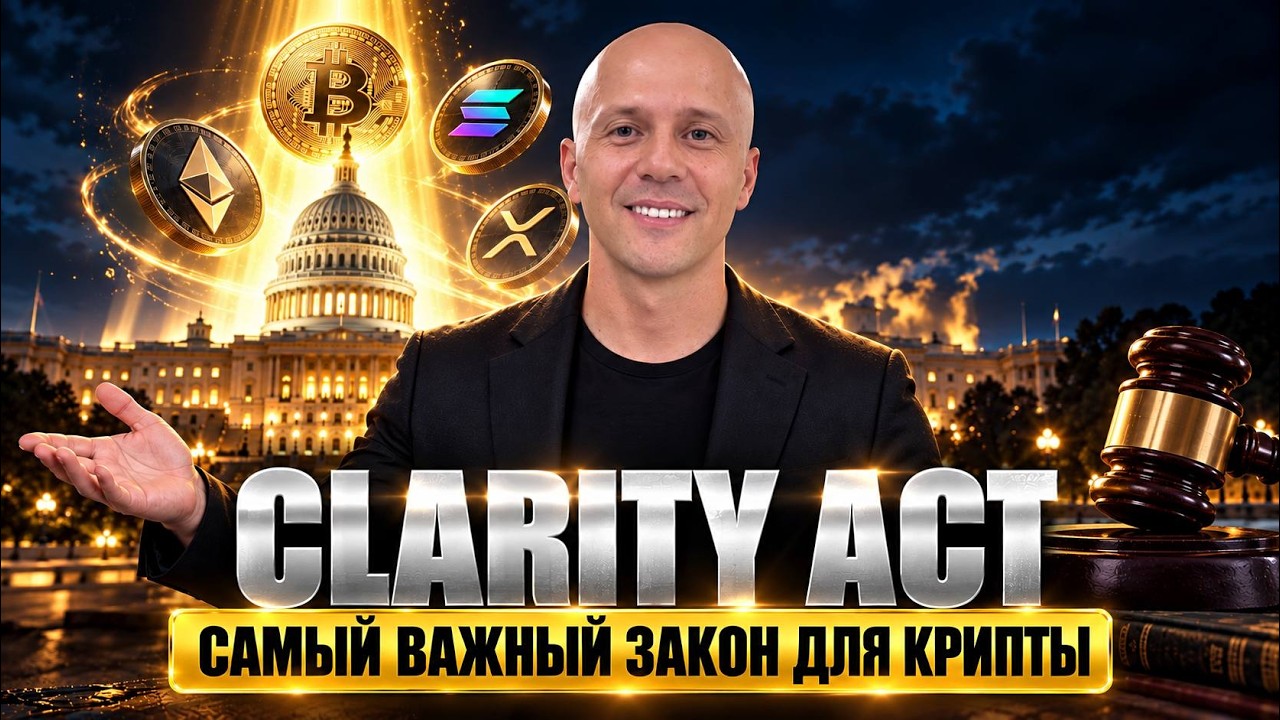 ЭТОТ ЗАКОН ЖДЕТ ВЕСЬ РЫНОК: Почему большие деньги до сих пор не идут в крипту?