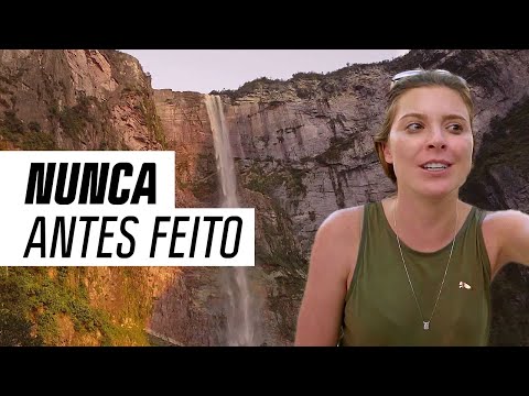 Karina Oliani escala a maior cachoeira do Brasil | Forças da Natureza | Canal OFF