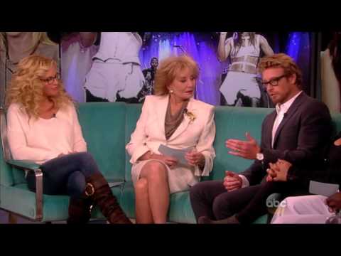 Simon Baker 2013 11 on The View - full version