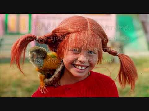 Här kommer Pippi Långstrump (med text)