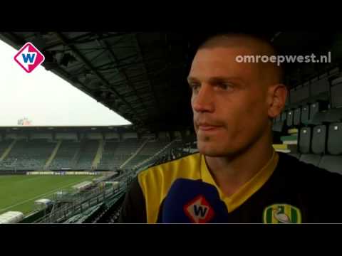 ADO-speler Vito Wormgoor blikt vooruit op ADO Den Haag - FC Utrecht