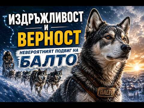 Инстинкт срещу ледения лабиринт: Истинската история на Балто 🐕❄️