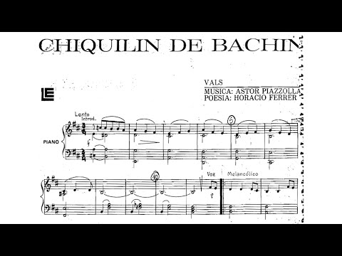 🎵 Chiquilín de Bachín | Ástor Piazzolla