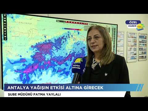 Antalya’da toz etkisi sürecek, sağanak kapıda