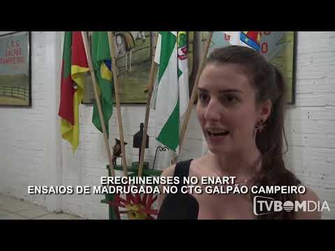 Erechinenses no ENART - CTG Galpão Campeiro