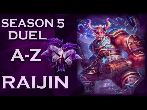 Smite: Season 5 Duel A-Z! | Raijin | Little Drummer Boy | #68