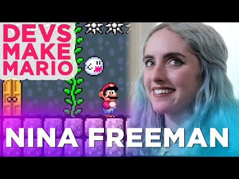 Cibele's Nina Freeman Creates a Super Mario Maker Level — DEVS MAKE MARIO