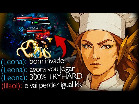 M4LDITOS INVADED ME WITH LEONA JUNGLE AND I HAD TO TRYHARD LOL