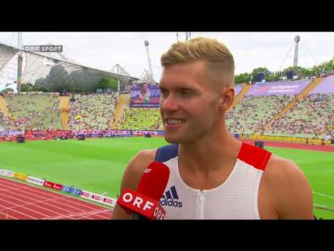 EM München 2022 - ORF Interview Kevin Mayer