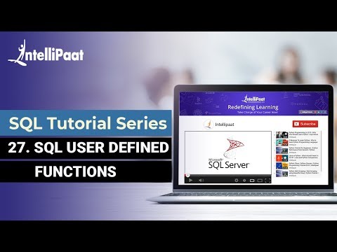 Sql User Defined Function