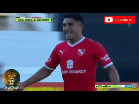 CENTRAL CORDOBA (SE) 0 VS INDEPENDIENTE 1 PASO A PASO COPA LIGA PROFESIONAL 2020