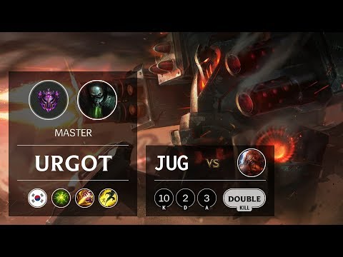 Urgot Jungle vs Gragas - KR Master Patch 9.24