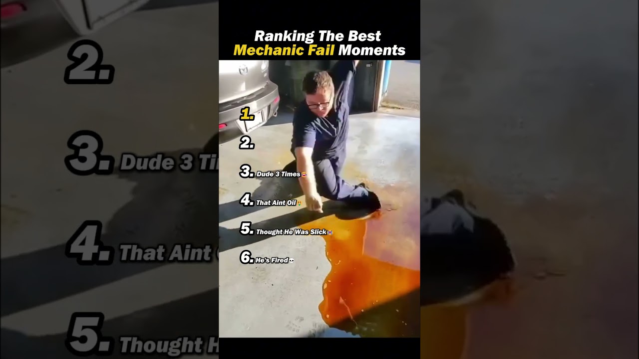 Ranking The Best Mechanic Fail Moments