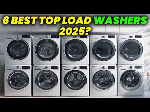 6 Best Top Load Washers: WHAT Are The BEST Top Load Washers In 2024?