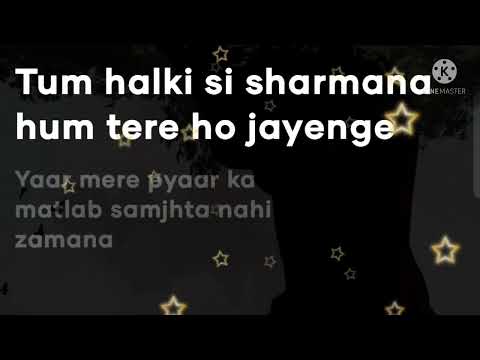 aankhon se batana ll official karaoke ll #dikshant  #aankhonsebatana