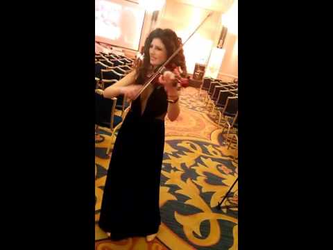 VENDA  live violin  Sugar - Robin Schulz  (after soundcheck)