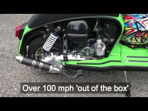 47bhp 100mph+ Casa Performance SSR250 Lambretta Road Test